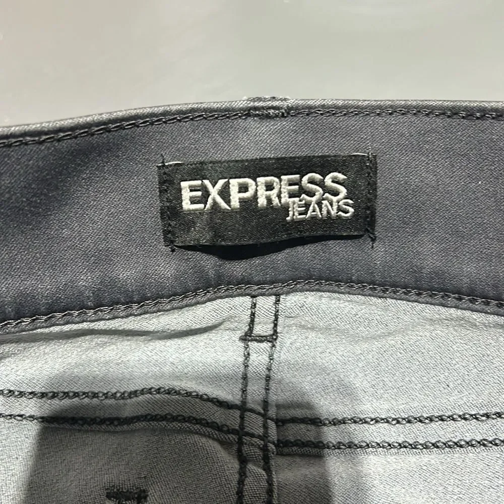 Express Ankle Stella Regular Fit Low Rise Jeans